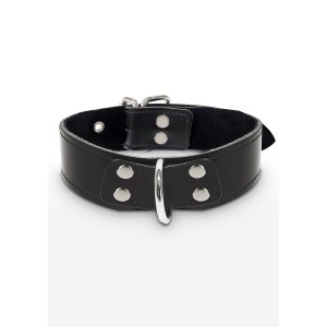 D-Ring Collar Deluxe - Black