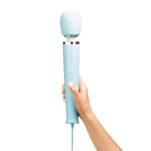 Le Wand Plugin Body Massager - Sky Blue