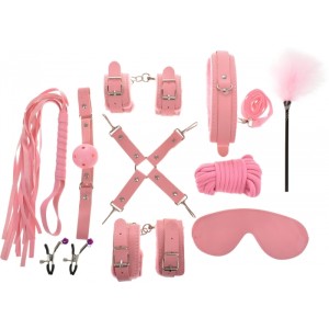 Set BDSM 10 Pieces - Pink