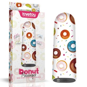 Rechargeable Donut - 10 Vibrating Function Mini Massager