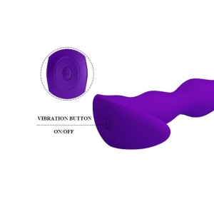 Pretty Love Yale Special Anal Massager - Purple