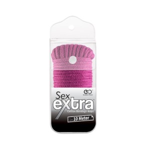 Sex Extra - Silky Bondage Rope Pink - 10M