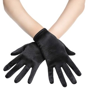 Elegant Gloves Short, Assorted Colors - O/S