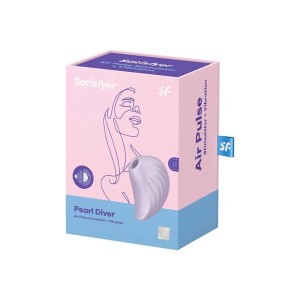 Satisfyer Pearl Diver Stimulator & Vibrator-Violet