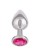 Aluminium Jewel Large Rose Butt Plug