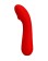 Cetus G Spot Vibrator, 12 Vibrating Modes, Silicone, USB Rechargeable - Red