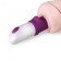 G-Spot Silicone Vibrator Keanu 9 Vibration Modes 18-9 Cm - Purple