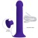 Murray Youth Silicone Vibrator 12+12 Vibration & Pulsation Modes, USB Rechargeable - Violet