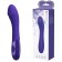 Elemental Youth G Spot Silicone Vibrator, 30 Vibrating Modes USB Rechargeable - Violet