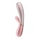 Satisfyer Hot Lover - Heating Rabbit Vibrator - Pink / Dark Pink