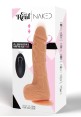 Up & Down Rotating-Rechargeable Wireless Vibrating Silicone Dildo