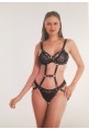 Ecological Leather Body Harness System, O/S