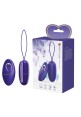 Egg Vibrator Selkie Youth, 12 Vibe Modes, Remote Control - Violet