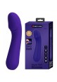 Cetus G Spot Vibrator, 12 Vibrating Modes, Silicone, USB Rechargeable - Violet