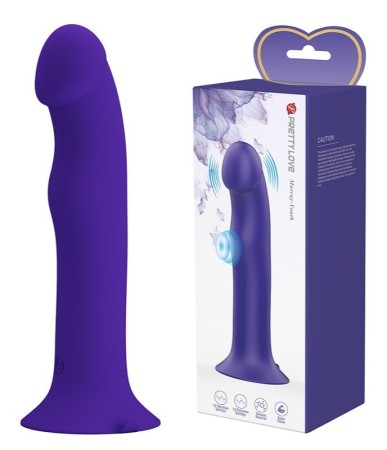 Murray Youth Silicone Vibrator 12+12 Vibration & Pulsation Modes, USB Rechargeable - Violet