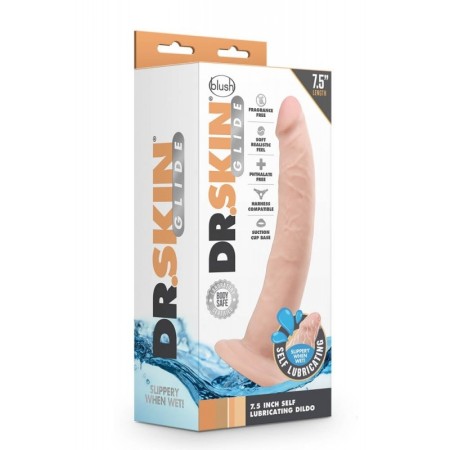 DR. SKIN 7.5 inch Self Lubricant Realistic Dildo