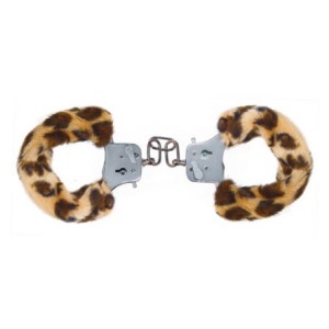 Furry Fun Cuffs Leopard Plush