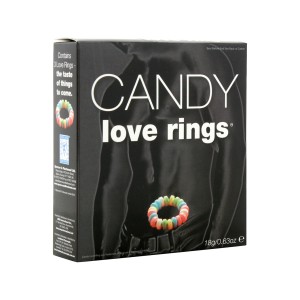 Candy Love Rings-3 pcs