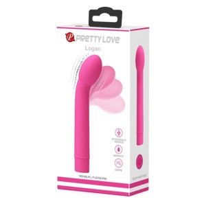 Pretty Love Logan Pink Silicone G-Spot Vibrator