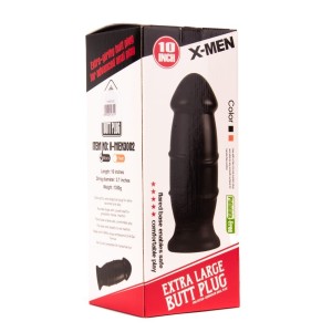 X-MEN 10'' Butt Plug Black