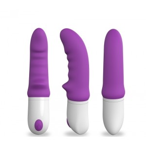 G-Spot Silicone Vibrator Keanu 9 Vibration Modes 18-9 Cm - Purple