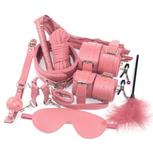 Set BDSM 10 Pieces -Pink
