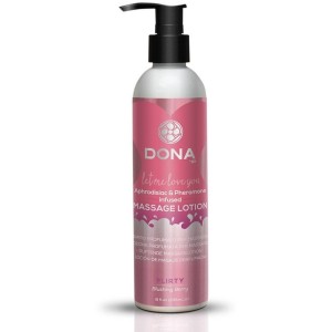 Aphrodisiac Infusion Massage Lotion & Pheromones Blushing Berry- 235 ml 