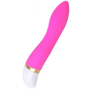 Silicone Vibrator Sweet Desire 12 Modes of Vibration, USB Rechargeable - Pink