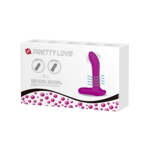 Pretty Love Merlin Rechargeable Prostate Massager - Purple