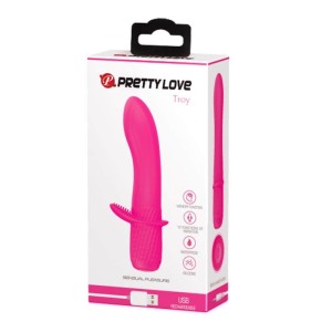 Pretty Love Troy Pink Rechargeable Vibrator