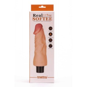 Real Softee Vibrating Dildo 1