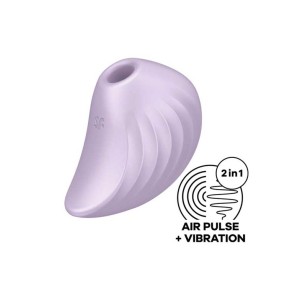 Satisfyer Pearl Diver Stimulator & Vibrator-Violet