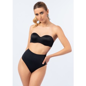 Trisha Tummy Control Thong Shaper-Black