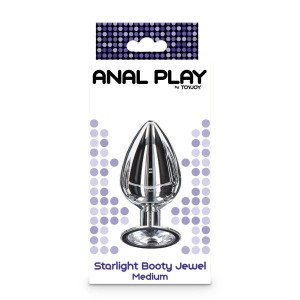 Starlight Booty Jewel Medium Aluminium Butt Plug