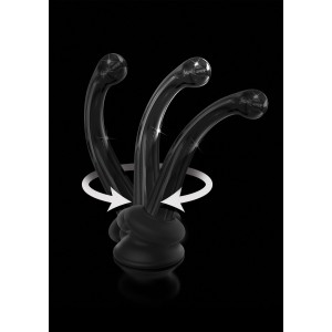 Icicles No. 87 Glass Dildo with Silicone Suction Cup