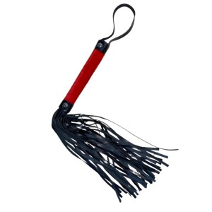 Soft Touch Whip, Black/Red, 40 cm