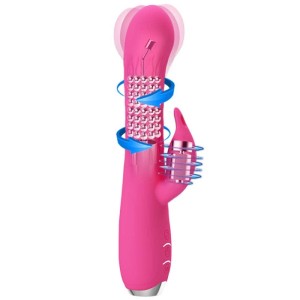 Pretty Love Molly Pink Rechargeable Rabbit Vibrator