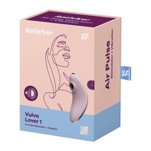 Satisfyer Vulva Lover 1 Stimulator & Vibrator - Violet