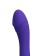 Elemental Youth G Spot Silicone Vibrator, 30 Vibrating Modes USB Rechargeable - Violet