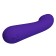 Cetus G Spot Vibrator, 12 Vibrating Modes, Silicone, USB Rechargeable - Violet