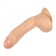 Dildo Realistic Baroni Suction Cup Natural 20 cm