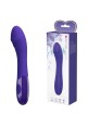 Elemental Youth G Spot Silicone Vibrator, 30 Vibrating Modes USB Rechargeable - Violet