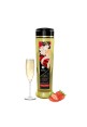 Shunga Massage Oil Sparkling Strawberry Wine 240 ml / 8 oz 